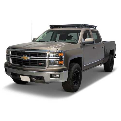 Front Runner Chevrolet Silverado/GMC Sierra 1500/2500/3500 Crew Cab (2014-2018) Slimline II Roof Rack Kit