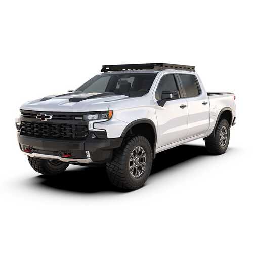 Front Runner Chevrolet Silverado/GMC Sierra 1500 Crew Cab (2019-Current) Slimline II Roof Rack Kit / Low Profile