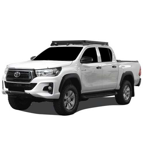 Front Runner Suits Toyota Hilux Revo DC (2016-2021) Slimline II Roof Rack Kit / Low Profile