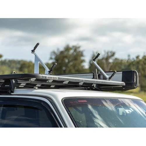 Kaon Angled Wind Deflector Maxtrax & TRED Mounts to suit Rhino-Rack Pioneer Platform