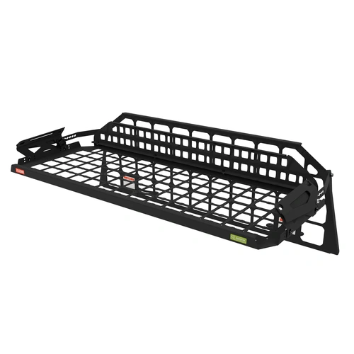 Kaon Standalone Rear Roof Shelf & Light Cargo Barrier - Mitsubishi Pajero Wagon NM, NP 05/2000-11/2006
