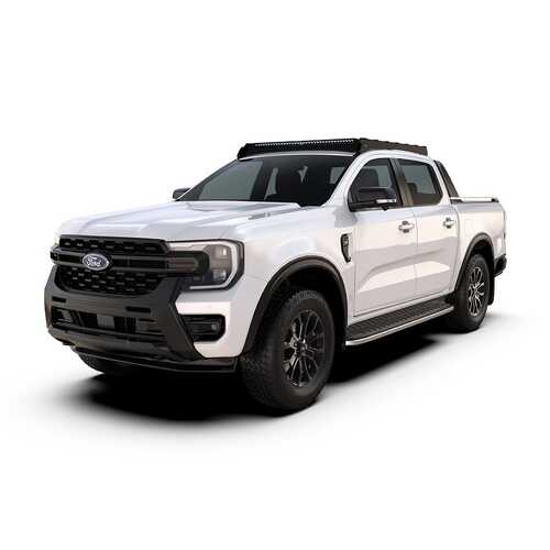 Front Runner Ford Ranger T6.2 Wildtrak/Raptor Double Cab (2022-Current) Slimsport Roof Rack Kit / Lightbar Ready