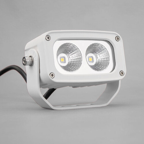 Stedi Marine White 20W Twin LED Flood Light 