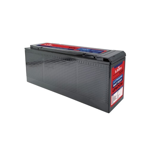 Lion IP65 Rated LiFePo4 12V 135AH Slimline Lithium Battery with Bluetooth