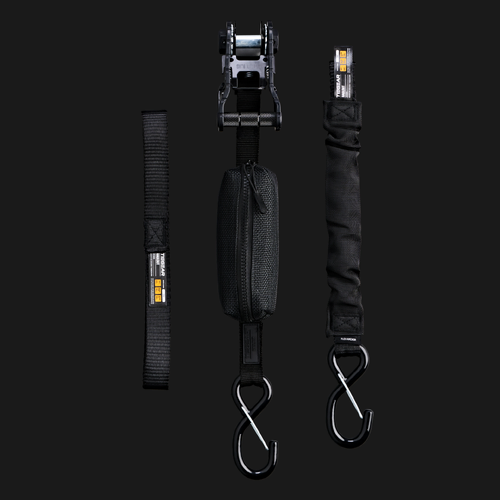 Tiegear Nero-F Flex Anchor Ratchet Strap 3.0m - Single