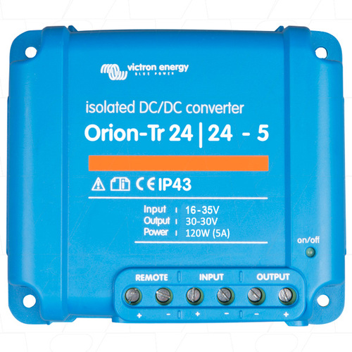 Victron Orion-Tr 24/24-5A (120W) Isolated DC-DC converter