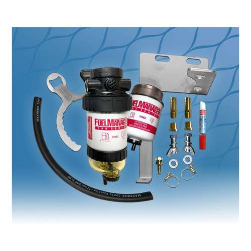 Fuel Manager Pre Filter Kit Incl Bracket - Suits Toyota Landcruiser 200 Series (2008-on)