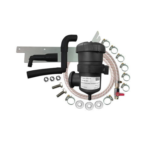 Mann+Hummel ProVent Oil Catch Can Kit - Mitsubishi Pajero NX (from late 2016) 3.2L Without Snorkel