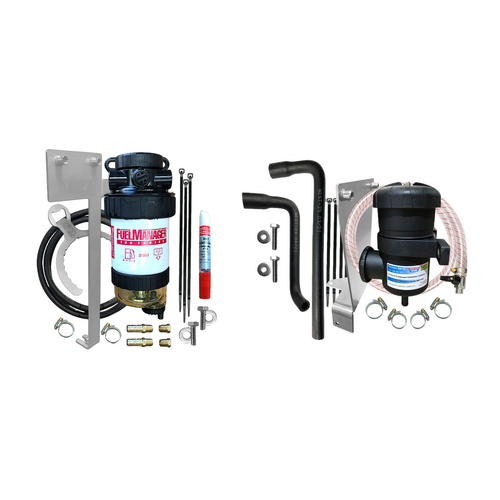 ProVent Oil Catch Can & Fuel Manager Kits - Isuzu D-Max RG & Gen 3 Mazda BT50 all with 4JJ3 3.0L  Engines