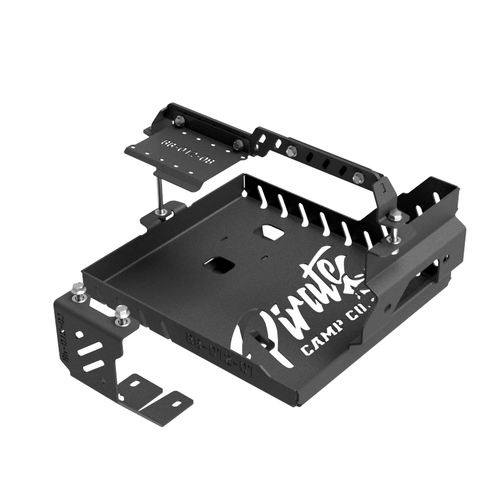 Pirate Camp Co Under Bonnet Dual Battery Mount - Suits Toyota Prado 250