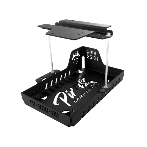 Pirate Camp Co Under Bonnet Auxiliary Battery Mount - Suits Toyota Hilux N80 2015+/Fortuner 2015+