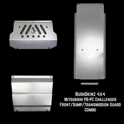 BushSkinz Intercooler, Sump & Transmission Guards - Mitsubishi Challenger PB, PC (2009-10/2015)