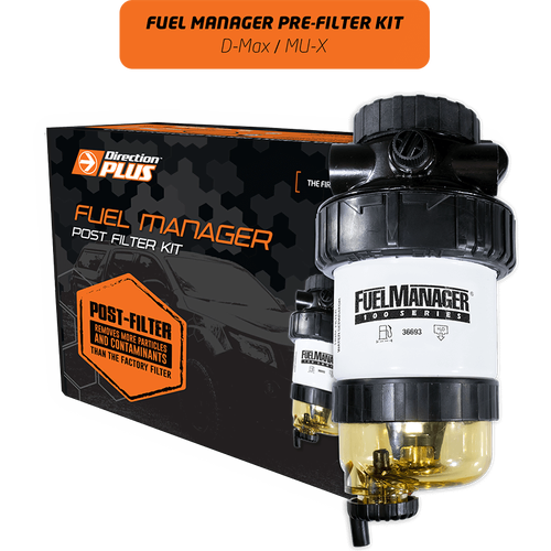 Direction Plus Fuel Manager Post-Filter Kit - Suits Isuzu Isuzu D-Max & MU-X 2012-2017