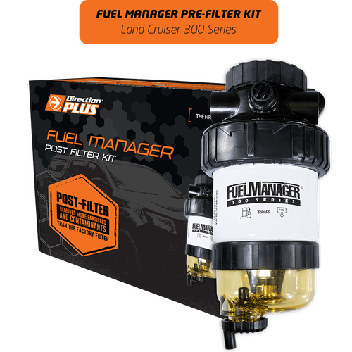 Direction Plus Fuel Manager Post-Filter Kit - Suits Toyota Landcruiser 300 Series 11/2021-ON