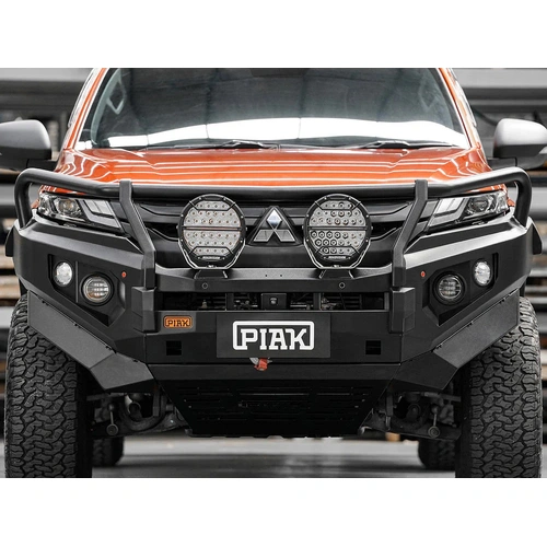 Piak Elite Loop Bar With Recovery Points & Bash Plate - Mitsubishi Triton 11/2018 to 11/2023