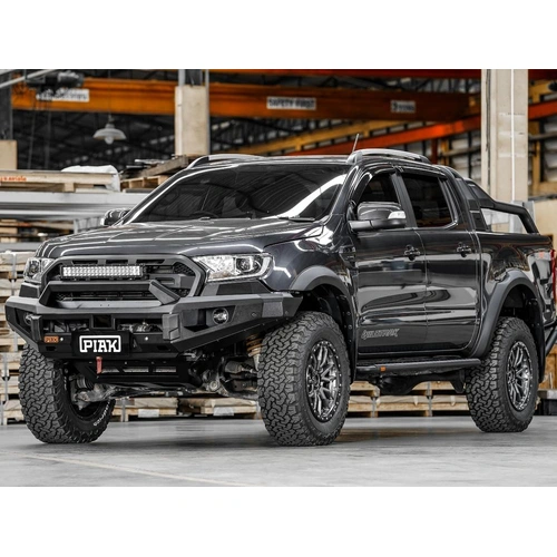 Piak Elite Non Loop Bar With Recovery Points & Bash Plate - Ford Ranger PX 6/2015 to 4/2022 & Everest 7/2015 to 5/2022