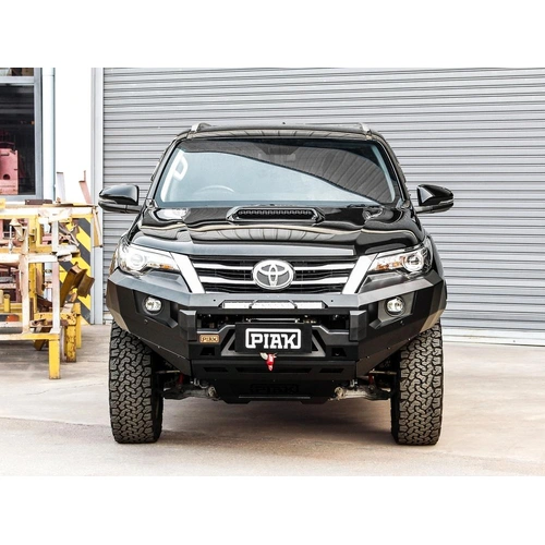 Piak Elite No Loop Bar With Recovery Points & Bash Plate - Toyota Fortuner 8/2015 to 5/2018