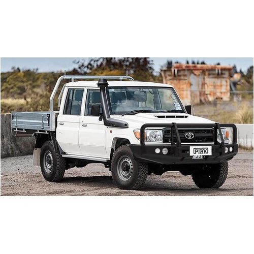 Piak Elite Loop Bar with Black Protection Plate - Toyota LC78 Series 10/1999 on, LC76 & LC79 Series 3/2007 on
