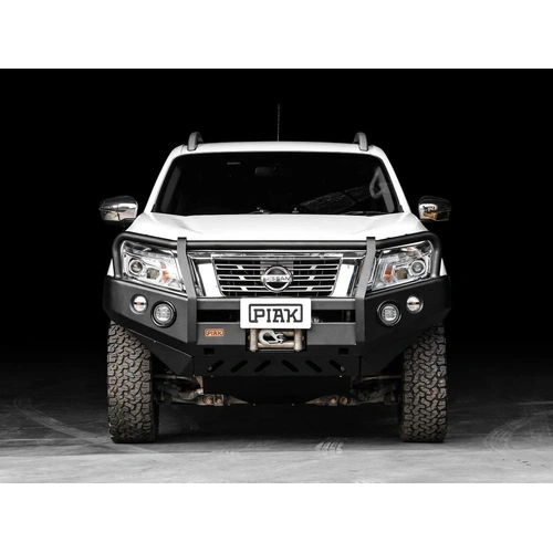 Piak Premium Loop Bar with Black Protection Plate - Nissan Navara D23/NP300 3/2015 to 12/2020