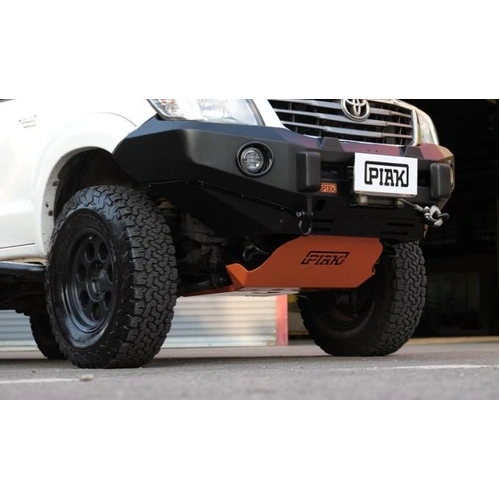 Piak Radiator & Engine Plate (Black) - Toyota Hilux 9/2011 to 6/2015