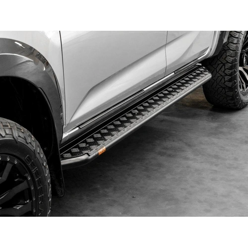 Piak Side Step (Can use for rails, Black) - Isuzu D-Max 7/2020 to 10/2023