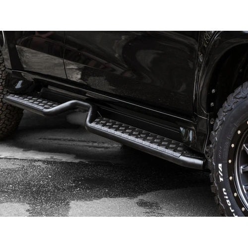 Piak Side Step (Can use for rails, Black) - Mitsubishi Pajero Sport 10/2016 on