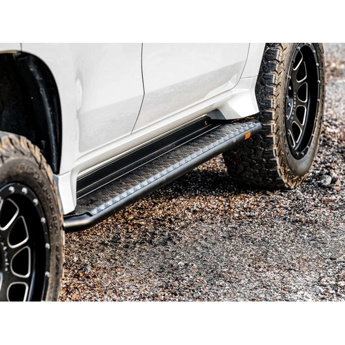Piak Side Step (Can use for rails, Black) - Mitsubishi Pajero Sport 8/2020 on