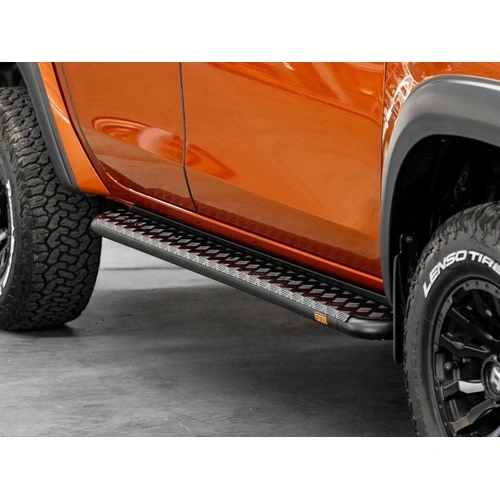 Piak Side Step (Can use for rails, Black) - Mitsubishi Triton MR 11/2018 to 11/2023