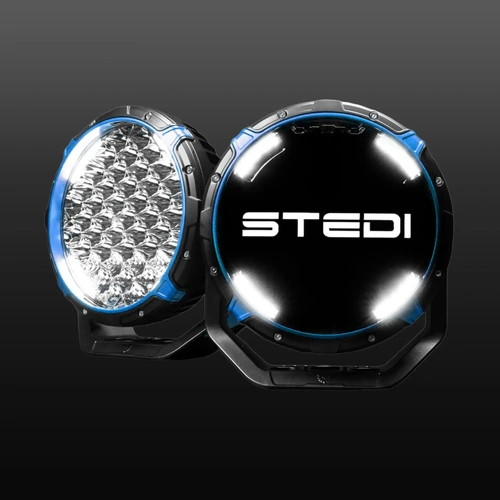 Stedi Type-X Pro Plus 8.5" DRL Rugged Driving Light Pair