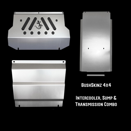 BushSkinz Intercooler, Sump & Transmission Guards - Mitsubishi Pajero Sport QE, QF 2015-On