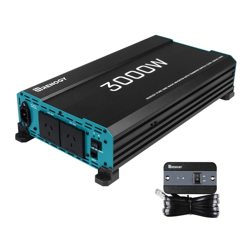 Renogy 3000W 12V to 230V/240V Pure Sine Wave Inverter with UPS Function