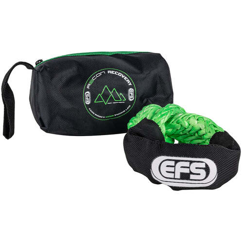 EFS Recon Soft Shackle Green 14T