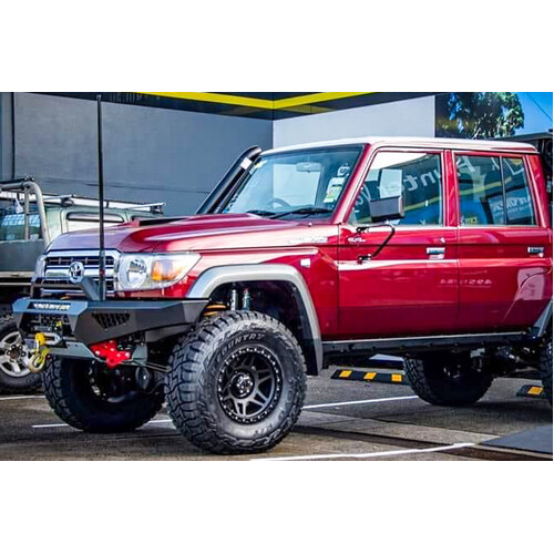 Offroad Animal Rock Slider Side Steps - Suits Toyota Landcruiser 78 and 79 Series Dual Cab 2012-072022 Pre Facelift