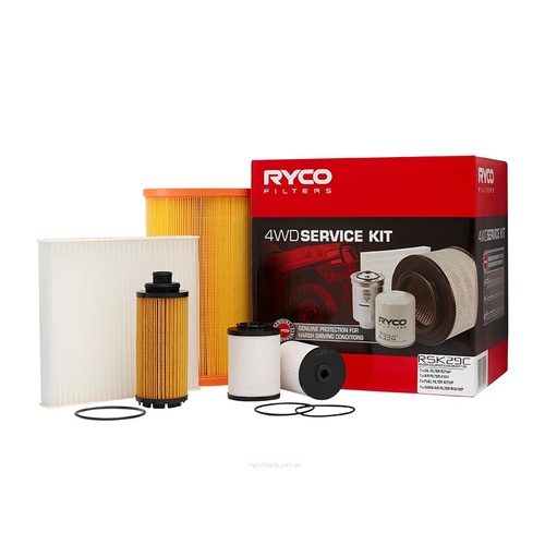 Ryco 4WD Filter Service Kit