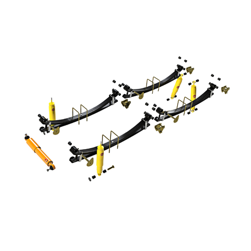 Terrain Tamer TGS Parabolic 50mm Lift Kit - Suits Toyota Landcrusier 75 Series