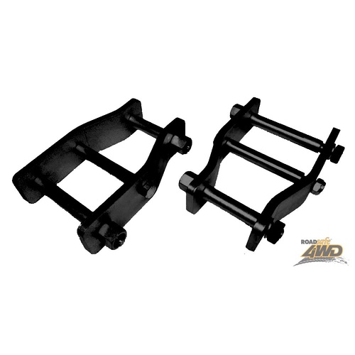 4WD - Suits ToyotaHILUX SOLID AXLE - FRONT EXTENDED SHACKLES - PAIR