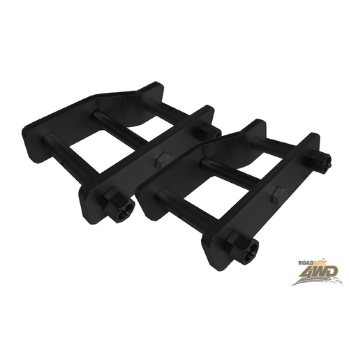 Roadsafe 2" 50mm Extended Shackle Kit - Nissan Navara D40 (2005-2015)