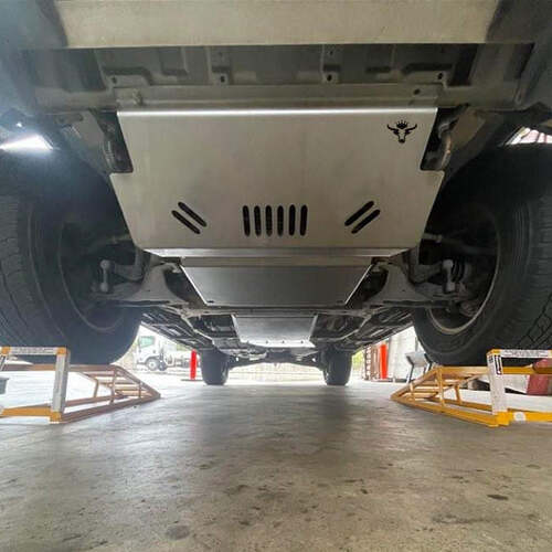 Scrub King 6mm Aluminium Front, Sump, Transmission & Transfer Case - Mitsubishi Pajero 2000-2021