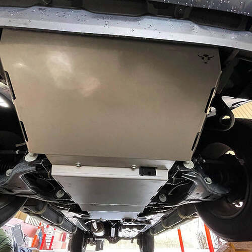 Scrub King 3mm Stainless Steel - Front, Sump and Transmission Bash Plates - Mazda BT-50 2012-2020