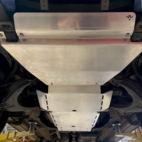 Scrub King 3mm Stainless Steel- Front, Sump, Transmission and Transfer Case Bash Plates - LDV T60 2017-2022