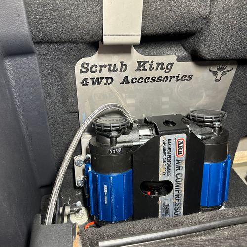Scrub King Onboard Air Compressor Mount - Ford F350 2021-2024