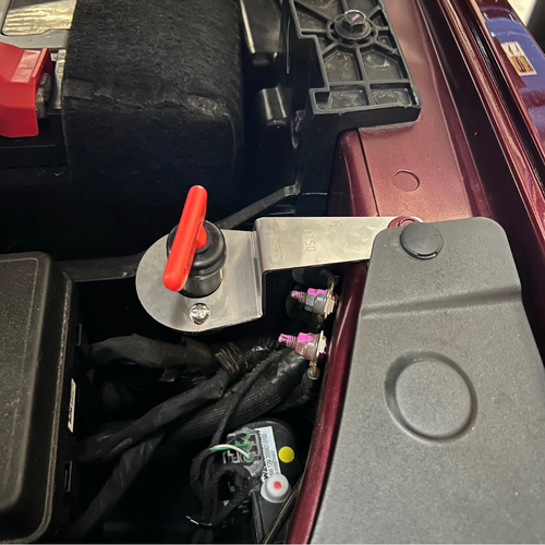 Scrub King Winch/Battery Isolator Switch and Mount - Dodge Ram 1500 Laramie
