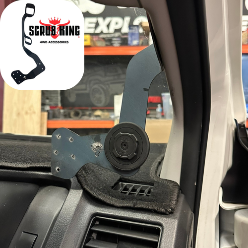 Scrub King Phone and UHF Mount - Suits Toyota Hiace 2019-2025