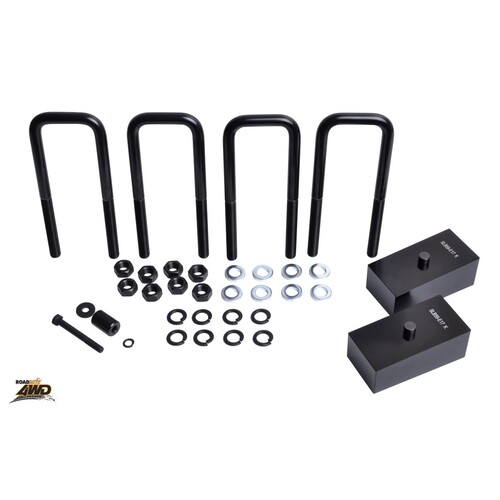 Roadsafe 4WD 45mm Rear Suspension Lift Block kit - Isuzu D-Max RG 08/2020-On & Mazda BT-50 3RD Gen 09/2020-On