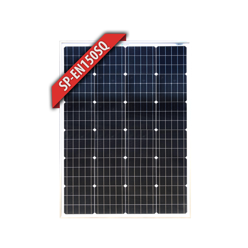 Enerdrive Solar Panel Silver - 150w Mono Squat 