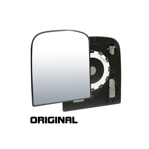 Flat Mirror Kit (Includes Glass and Plastic Backing Plate) RIGHT