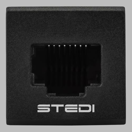 Stedi Square Type  UHF RJ45 Passthru Switch Insert