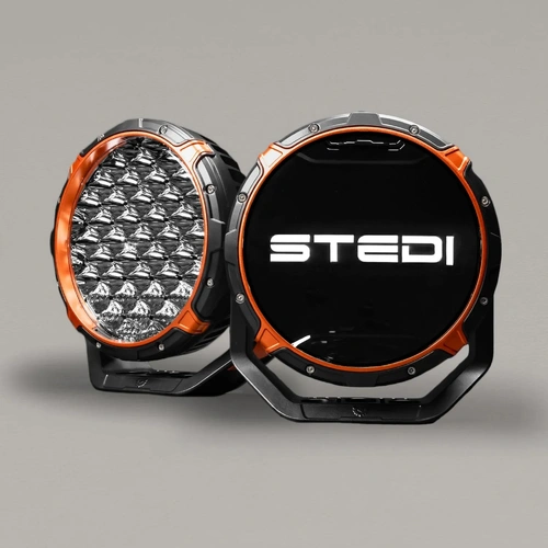 STEDI Type X Pro Plus 7" Non-DRL Driving Light Kit (Assembled)