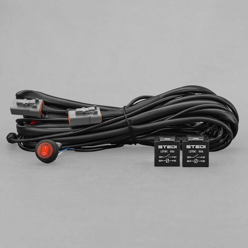 Stedi 4 Connector Plug & Play Smart Harness - High Beam Driving Light Wiring