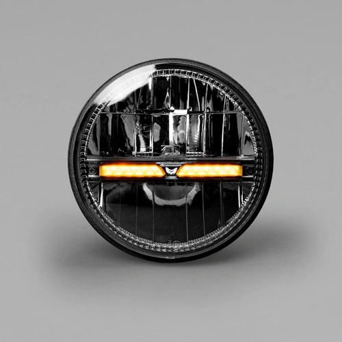 STEDI 5.75 inch Homage LED Headlight, Black 5700K